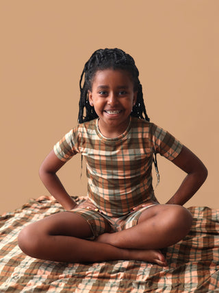 HARVEST TARTAN DREAM SHORT SET