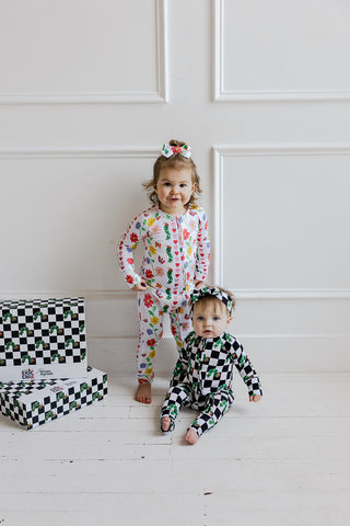 CATERPILLAR CHECK DREAM ROMPER