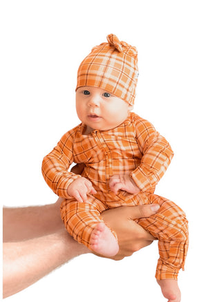 CIDER PLAID DREAM ROMPER