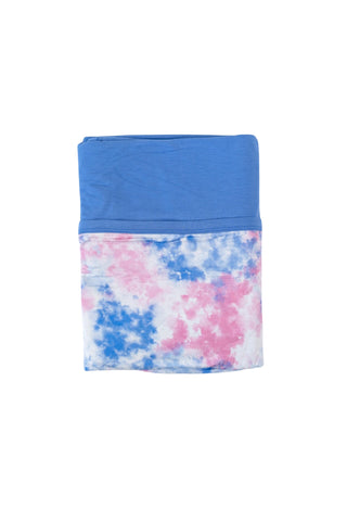 COTTON CANDY TIE DYE DREAM BLANKET