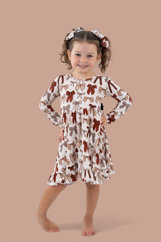 FALL FANCY DREAM RUFFLE DRESS