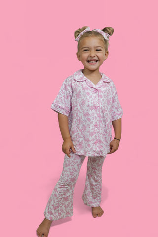 ROSEWOOD TOILE DREAM GIRL'S FLARE SET