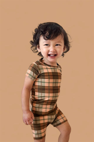 HARVEST TARTAN DREAM SHORT SET