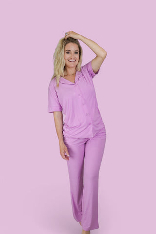 FOREVER LILAC RIB WOMEN'S DREAM SET