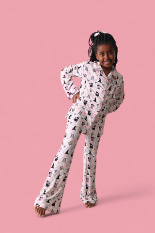 BROOMSTICKS AND BLOSSOMS DREAM GIRL'S FLARE SET