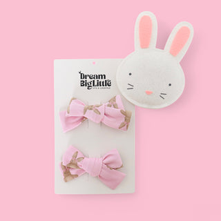 BLUSHIN' BUNNIES DREAM BOW HAIR CLIPS