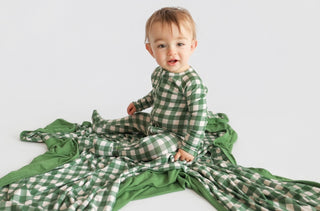 CABIN PLAID DREAM ROMPER