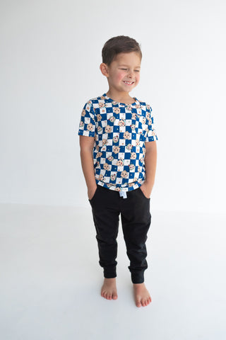 CoComelon x Dream Big Little Co JJ STARRY NIGHT CHECKERS DREAM POCKET TEE