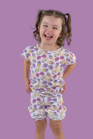 SWEET SUMMER DREAM RUFFLE SHORTS