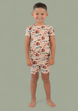 HAYRIDE AND HARVEST DREAM SHORT SET