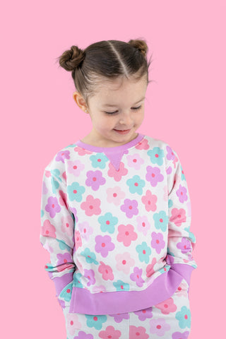 VIOLET FIELDS DREAM PULLOVER