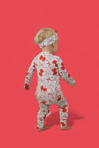 PITCH PERFECT BOWS DREAM RUFFLE ROMPER