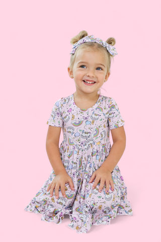 ONCE UPON A BIRTHDAY DREAM RUFFLE DRESS