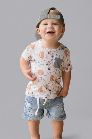 BEDTIME BIRDIE DREAM POCKET TEE