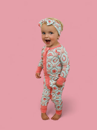 COASTAL COWGIRL DREAM RUFFLE ROMPER