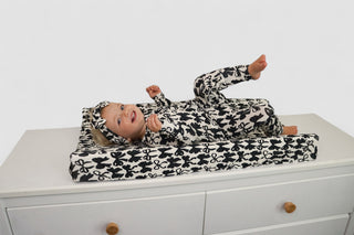 NEUTRAL BOWS DREAM CHANGING PAD COVER