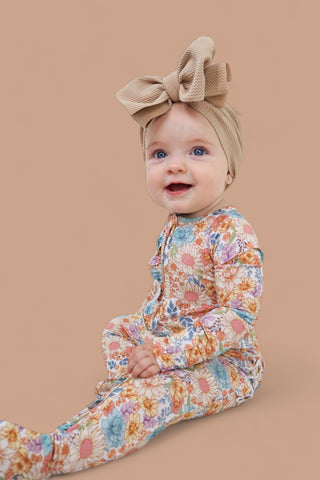 FLOWER FIELDS DREAM RUFFLE ROMPER