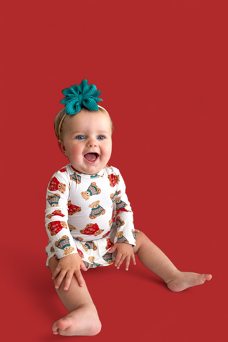 BEAR-Y COZY CHRISTMAS DREAM BODYSUIT DRESS