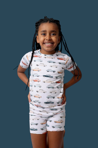 RETRO RIDES DREAM SHORT SET