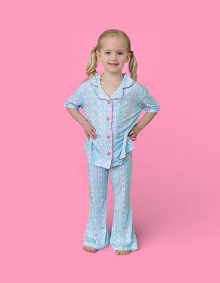 WHIMSY TULIP DREAM GIRL'S FLARE SET