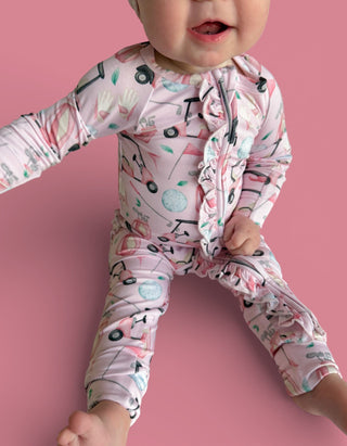 PRETTY AND PAR DREAM RUFFLE ROMPER