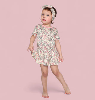 VICTORIAN BLOOM DREAM BODYSUIT DRESS