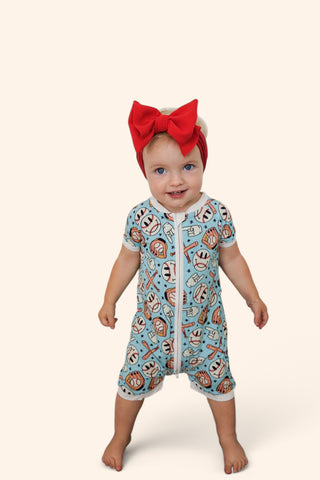 BASEBALL SMILEY DREAM SHORTIE