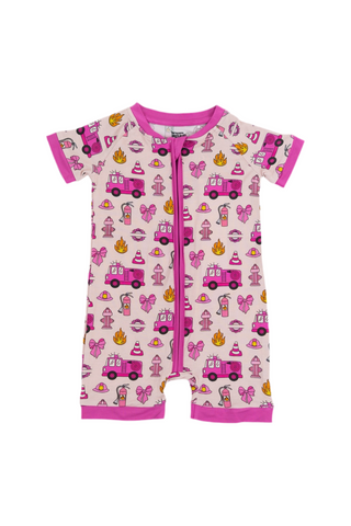 BLAZING BOWS AND HYDRANTS DREAM SHORTIE