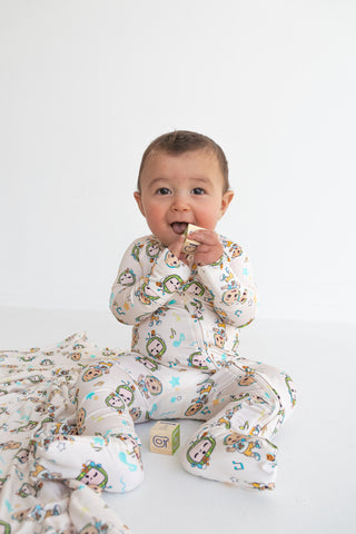 CoComelon x Dream Big Little Co JJ MUSICAL MELON DREAM ROMPER