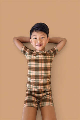 HARVEST TARTAN DREAM SHORT SET