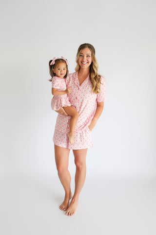 VINTAGE CHERRY CHARM WOMEN’S DREAM SHORT SET
