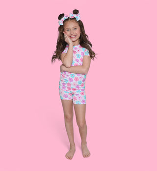 VIOLET FIELDS DREAM SHORT SET