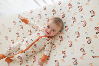 FARMYARD FRIENDS DREAM CRIB SHEET