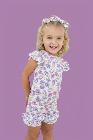 SWEET SUMMER DREAM CAP SLEEVE TOP