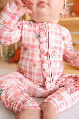HARVEST BLOOMS DREAM RUFFLE ROMPER