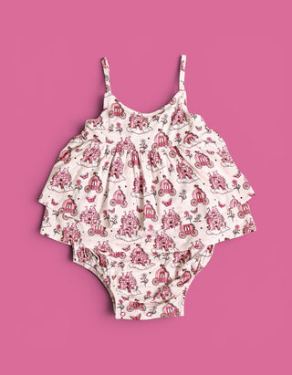 EXCLUSIVE FAIRYTAIL GARDEN RUFFLED DREAM BUBBLE ROMPER