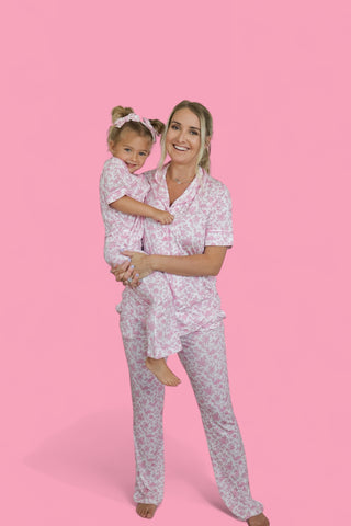 ROSEWOOD TOILE DREAM GIRL'S FLARE SET