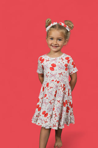 PITCH PERFECT BOWS DREAM RUFFLE DRESS