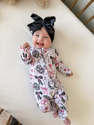 MIDNIGHT DISCO DARLING DREAM RUFFLE ROMPER