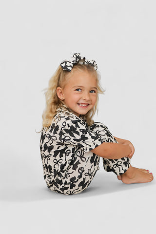 NEUTRAL BOWS DREAM GIRL'S FLARE SET