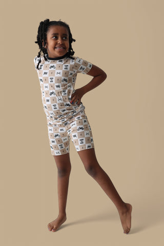 BORN TO RIDE DREAM SHORT SET