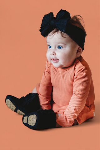 RUST LONG SLEEVE DREAM BODYSUIT DRESS