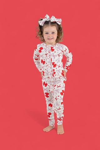 PITCH PERFECT BOWS DREAM RUFFLE ROMPER