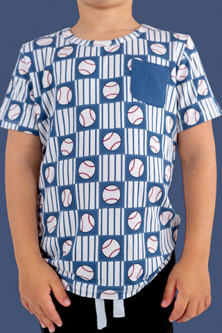 GRAND SLAM GRID DREAM POCKET TEE