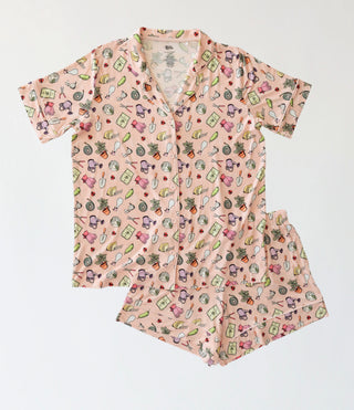 IN THE GARDEN WOMEN’S DREAM SHORT SET