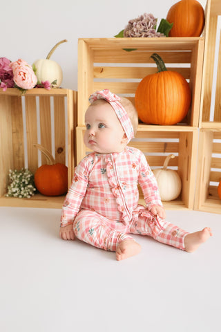 HARVEST BLOOMS DREAM RUFFLE ROMPER