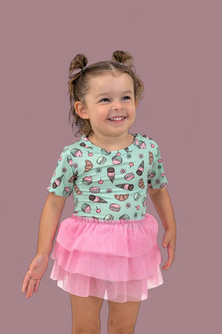 EXCLUSIVE BERRY CUTE BAKERY DREAM TUTU  BODYSUIT DRESS