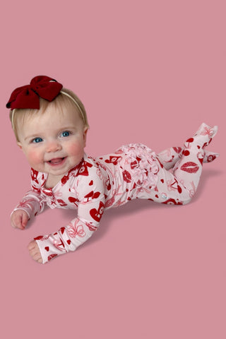 SEALED WITH LOVE DREAM RUFFLE ROMPER