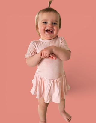 ORANGE CREAMSICLE DREAM BODYSUIT DRESS