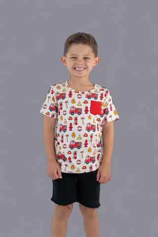 FIREHOUSE HEROES DREAM POCKET TEE